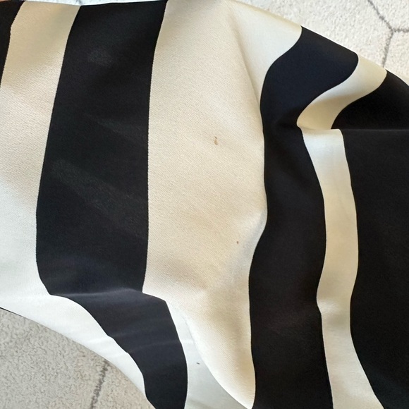 Diane von Furstenberg Freya Zebra-Print Drawstring Silk Dress DVF - Picture 9 of 15